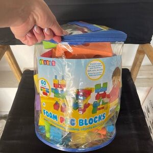 Foam Peg Blocks - Multicolor